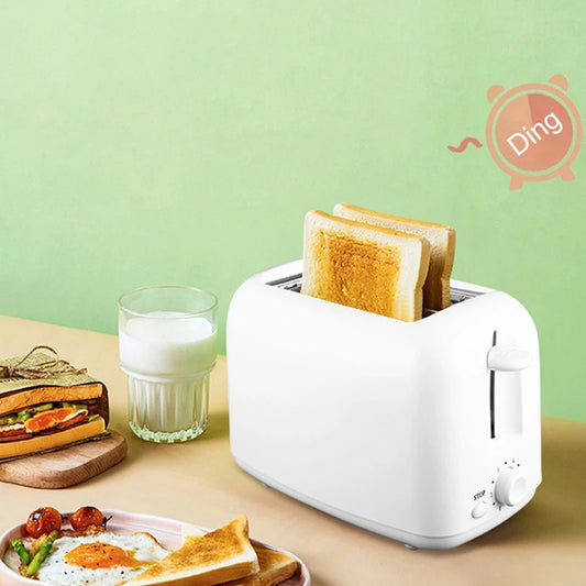 110V/220V Home Toaster 6 Modes 2 Slice Bread Toast Maker Automatic Breakfast Machine One-Click Operation Sandwich Maker 2023 New