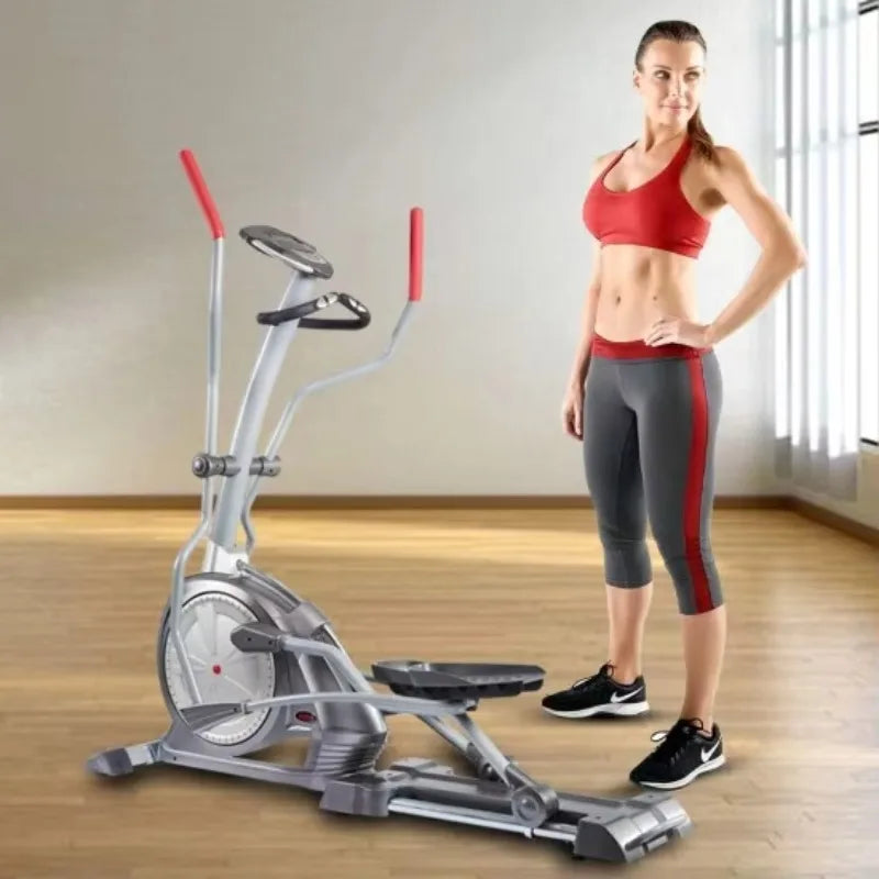 2025 Home Commercial Elliptical Trainer - Silver Electric Cross Trainer, Boxed Hot-Selling Fitness Equipment