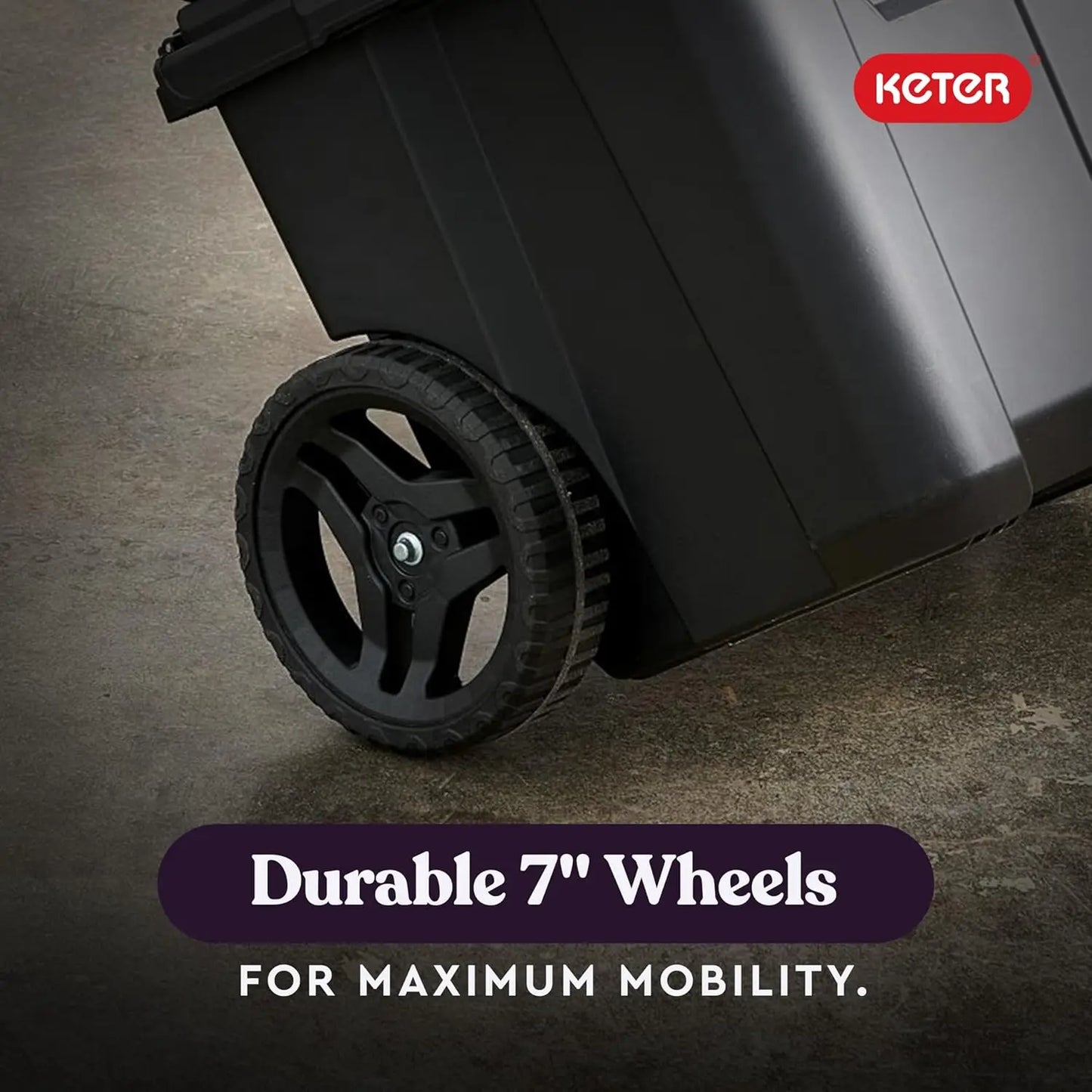 Modular Rolling Tool Organizer System with 4-Piece Storage Boxes for Garage and DIY Projects, Black