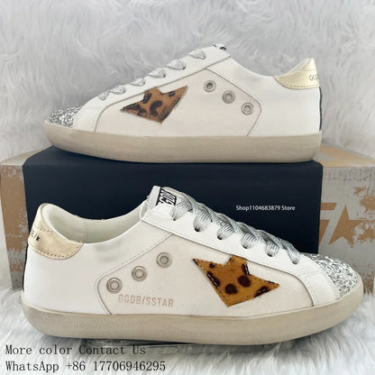 Women's Skateboarding Shoes Old Dirty Star Shoes Classic Versatile Vintage Men's Sneakers Designer Shoes