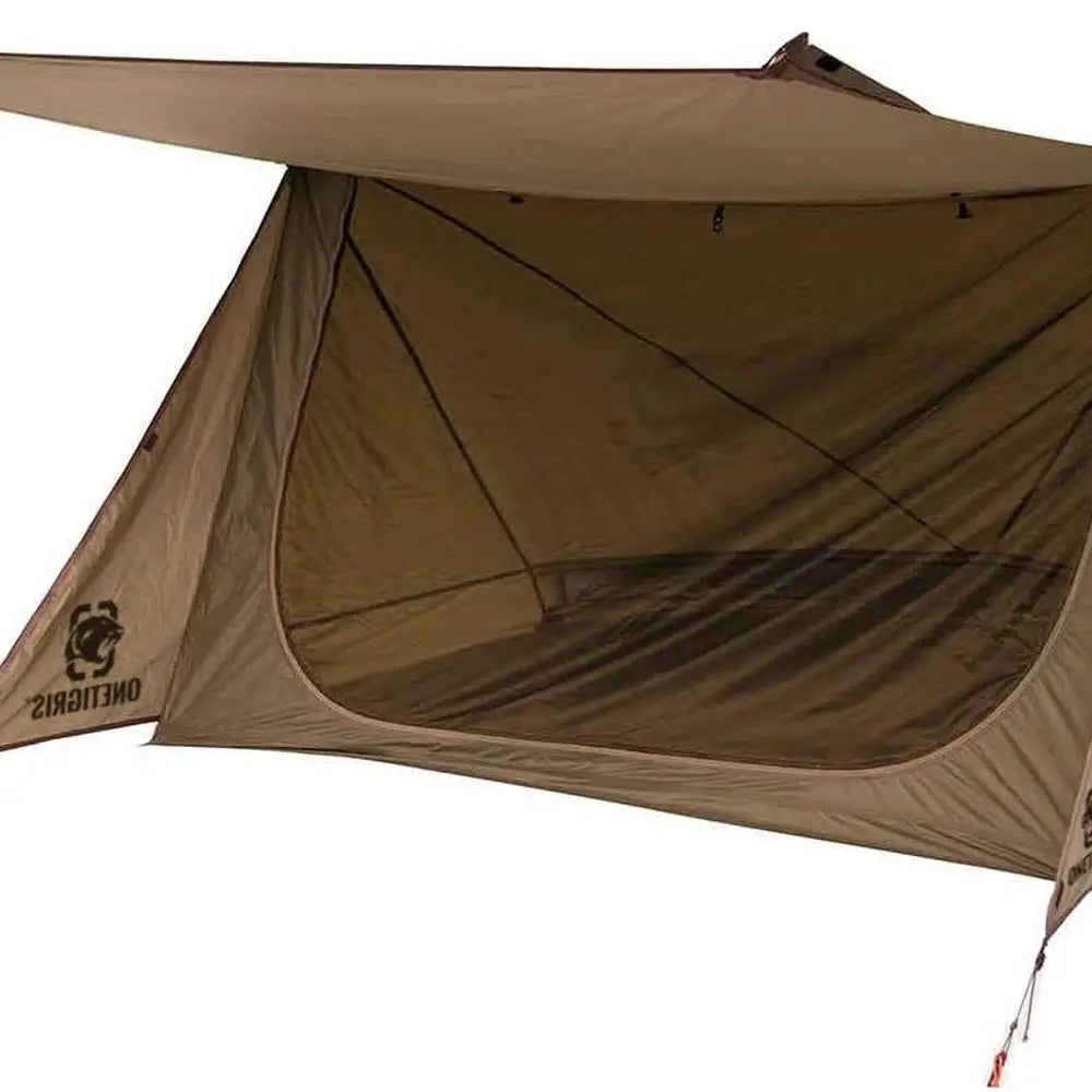 Ultralight Bushcraft Shelter 2.0: Lightweight Camping Tent with Porch for Hiking, Backpacking, Motorcycle, and Kayaking Adventur