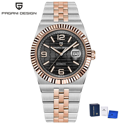 PAGANI DESIGN Men's Watches 2026 New Mechanical Wrist watch Luxury AR Sapphire crystal Automatic Watch For Men Stainless steel