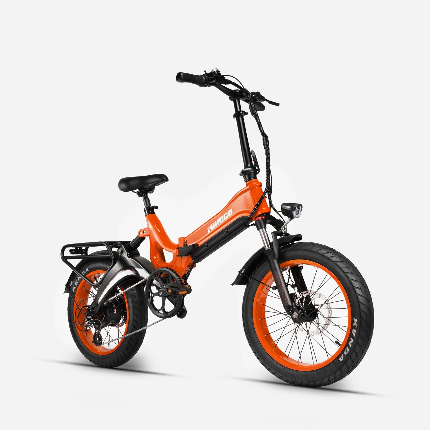 MIHOGO NX  Adult Electric Bicycle, 750W city ebike, 48V 12.8AH E-bike, 20-Fat Tire Foldable Electric Bike