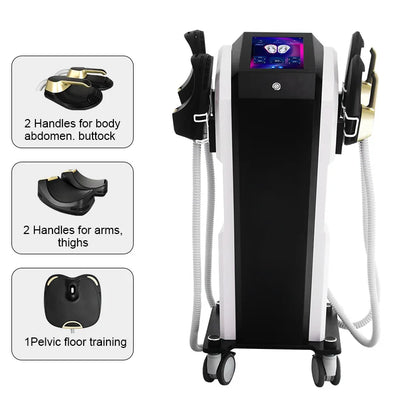 Professional EMS HIEMT muscle stimulation NEO 6500W hot selling high-power RF body shaping machine, fat burning slimming and fit