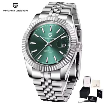 PAGANI DESIGN 2026 New 42MM Men Mechanical Watch Top Brand Luxury Automatic Watch 100M Waterproof Stainless Steel Watch for men