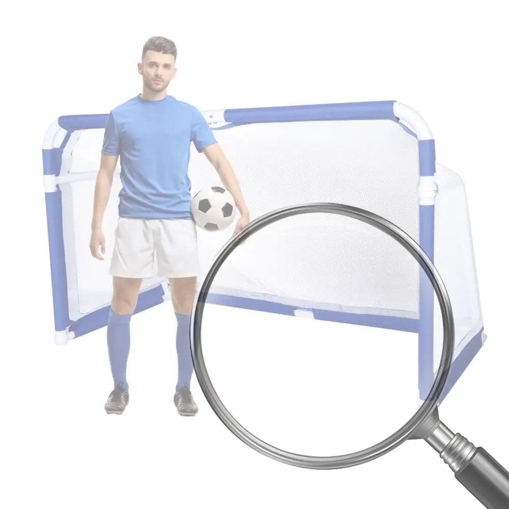 Soccer Goal Portable Folding Soccer Net Foldable Football Goal for Kids and Youth Outdoor Soccer Ball Training