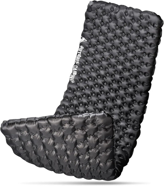 Obsidian Ultralight Insulated Sleeping Pad, 5.2R, Inflatable Camping Mat, 2.05lb, 74.4' x 24.8'