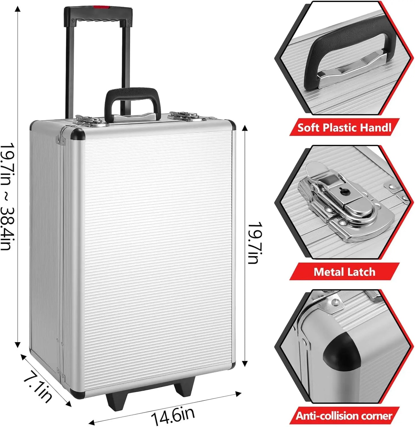 799pcs Tool Set Home Repair Tool kit with Trolley Case Mechanic Wrenches Socket Hand Tools for Daily Use Househould Work Repair