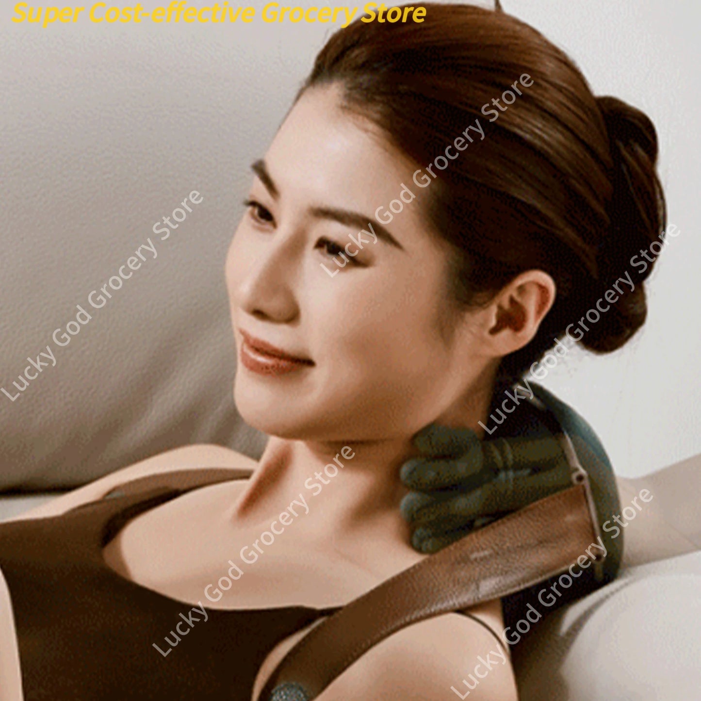 Hot sale Neck Shoulder Massager 3-Level Cervical Massage Machine Deep Tissue Back Bionic Wireless Fatigue Relief Relax Muscle