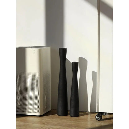 Black Floor Vase 20 Tall Ceramic Vases Large,Skinny Long Matt Vase for Pampas Grass,Modern Minimalist Style Flower Vases for Hom