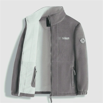 Brand New Winter Jacket For Men Thick Polar Fleece Outdoor Quality Design Warm Man Fashion Male Autumn Outwear