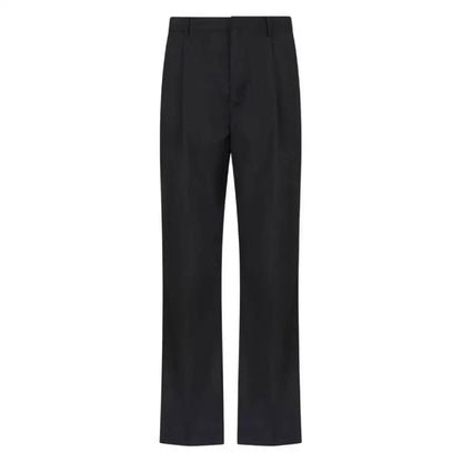 Emporio Armani | Virgin Wool Pleated Trousers