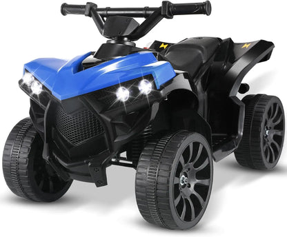 Kids Ride On ATV Electric Off-Road Quad Car 6V Battery Powered W/Music, Light