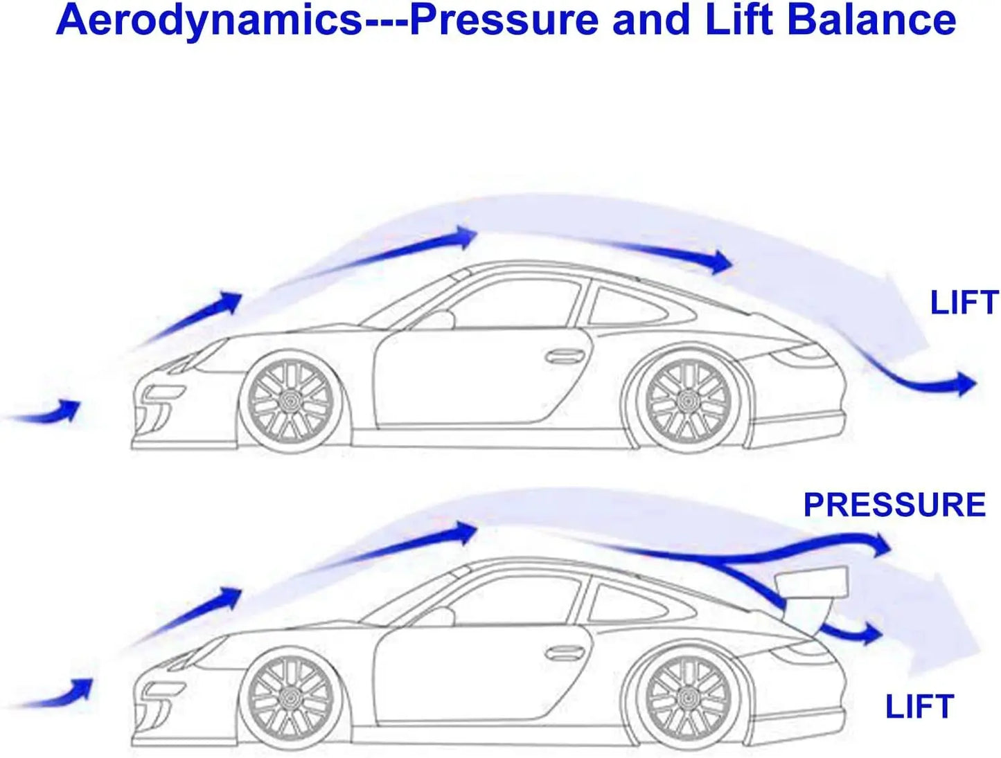 UNIVERSAL 57" WING DRAGON-2 STYLE GT TRUNK ADJUSTABLE SPOILER WING Carbon Fiber