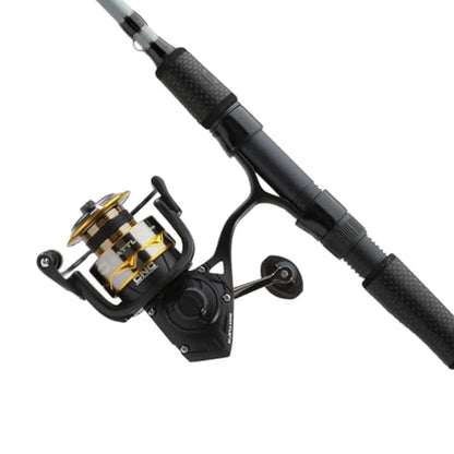 HighPerformance Battle IV Spinning Reel and Fishing Rod Combo for Saltwater and Freshwater Angling with Enhanced Casting Distan