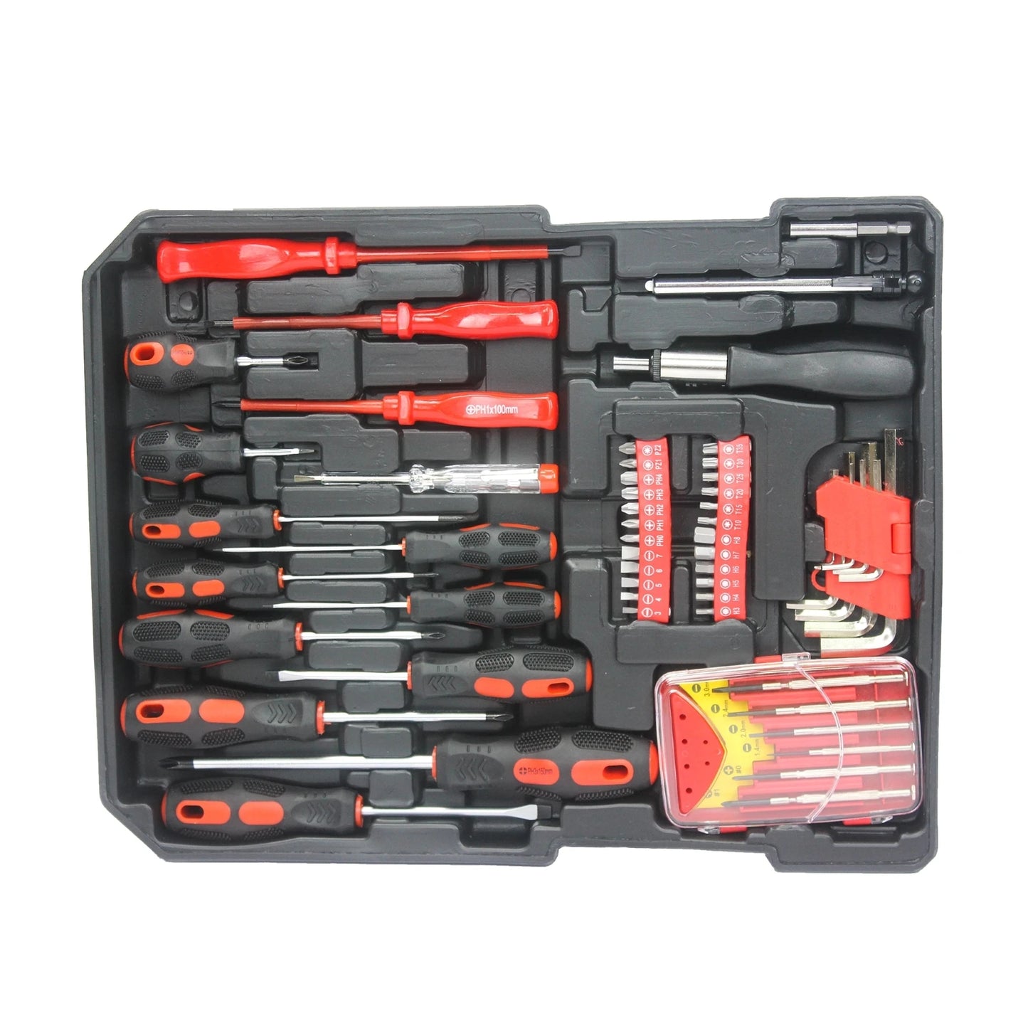 899 Piece Tool Set,Home Tool Kit with Rolling Toolbox,Complete Toolbox Set Hand Tool Set with Toolbox,Auto Repair Tool Set,Black