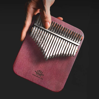 Hluru 21 key Purple Heart Board Kalimba Professional 17 key Thumb Piano Finger Piano Mbira Beginner Kit with Case2028