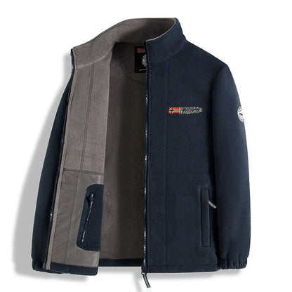 Brand New Winter Jacket For Men Thick Polar Fleece Outdoor Quality Design Warm Man Fashion Male Autumn Outwear