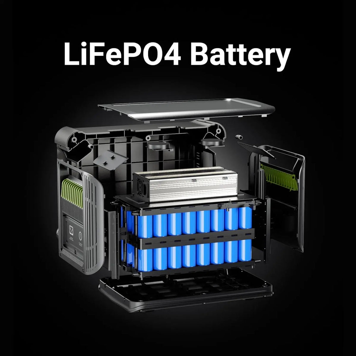 ALLPOWERS R2500 Portable Power Station 1920Wh LiFePO4 Battery Solar Generator & SE160 Solar panel for Home Backup RV Camping