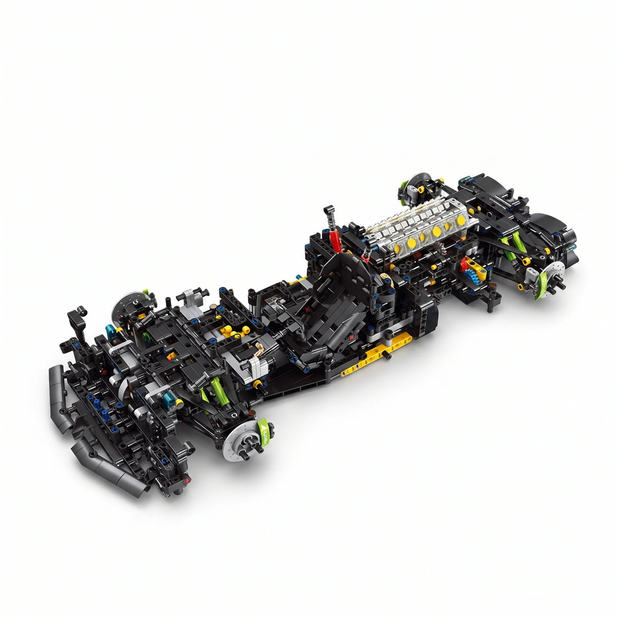 MOC 1:8 2025 Le Mans 24h Aston Martin Valkyrie THOR Team Building Blocks 3069PCS