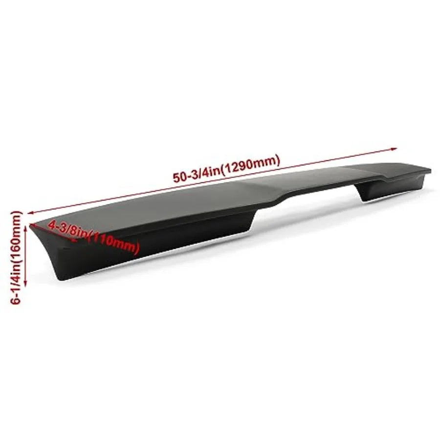 KUAFU Cab Rear Roof Spoiler Wing Designed for Enhanced Aerodynamics and Styling Compatibility with 20152020 Ford F150 Gen 2 Rap