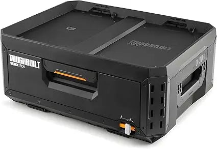 Portable Heavy-Duty Toolbox with Stackable Storage Organizer, 1 Drawer Tool Chest, 50 lb Capacity for Efficient Workshop Organiz