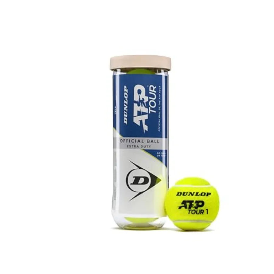 Dunlop Sports ATP Premium Tennis Balls - Case of 24 cans 72 Balls - Regular Duty and Extra Duty