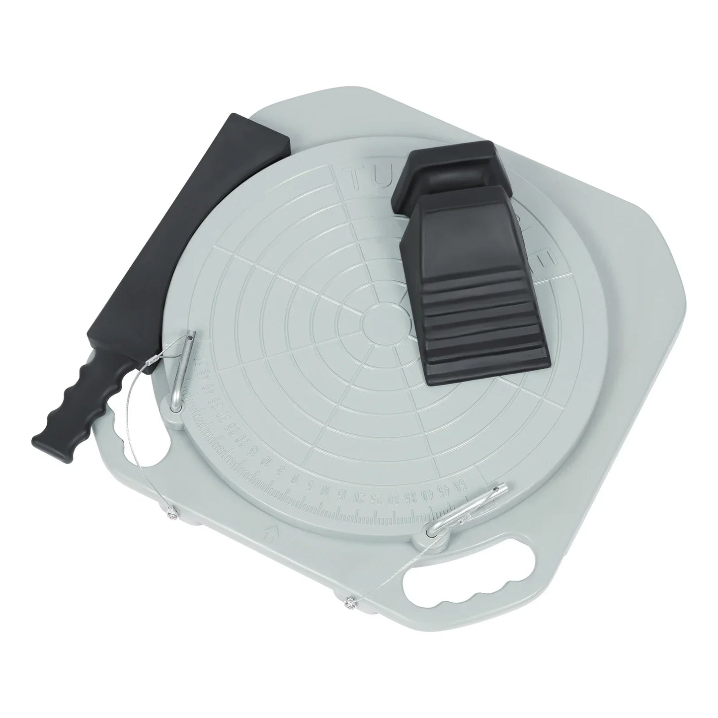 2-Piece Wheel Alignment Tool Set, Magnesium Alloy Front Wheel Alignment Turntable Tool Plates with 360° Rotation Angle