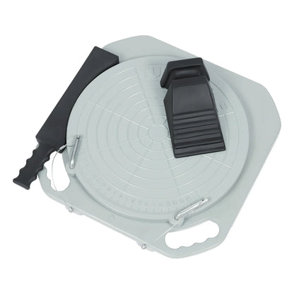 2-Piece Wheel Alignment Tool Set, Magnesium Alloy Front Wheel Alignment Turntable Tool Plates with 360° Rotation Angle