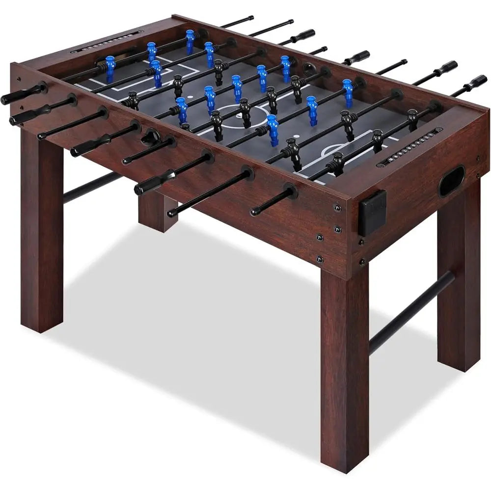 Large Size Foosball Table fo rAdults,Competition Full Size Soccer Game Table with 2Balls,Football Table Game Room