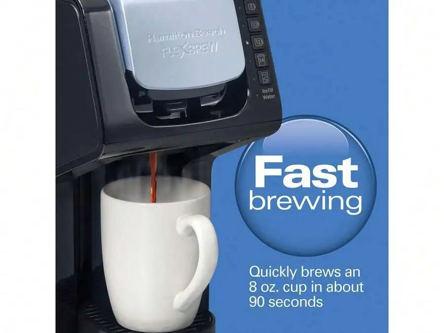 FlexBrew® Single-Serve Iced & Hot Coffee Maker (MODEL: 49921)