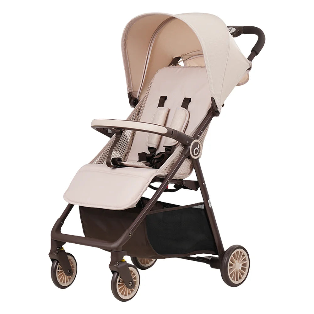 Lightweight And Portable One-click Folding Stroller, Quick Folding System, Miniature Size Make Travel Convenient, Portable Baby