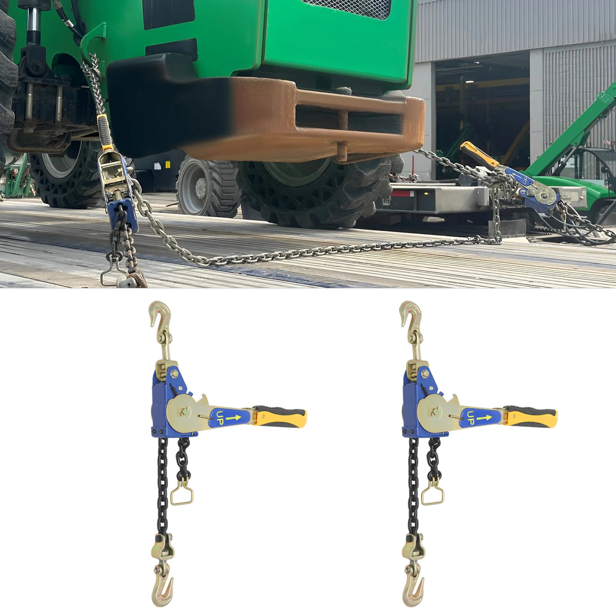 Ratcheting Chain Load Binder, Ratcheting Chain Binder, Heavy Duty Tie Down Ratchet Load Binder