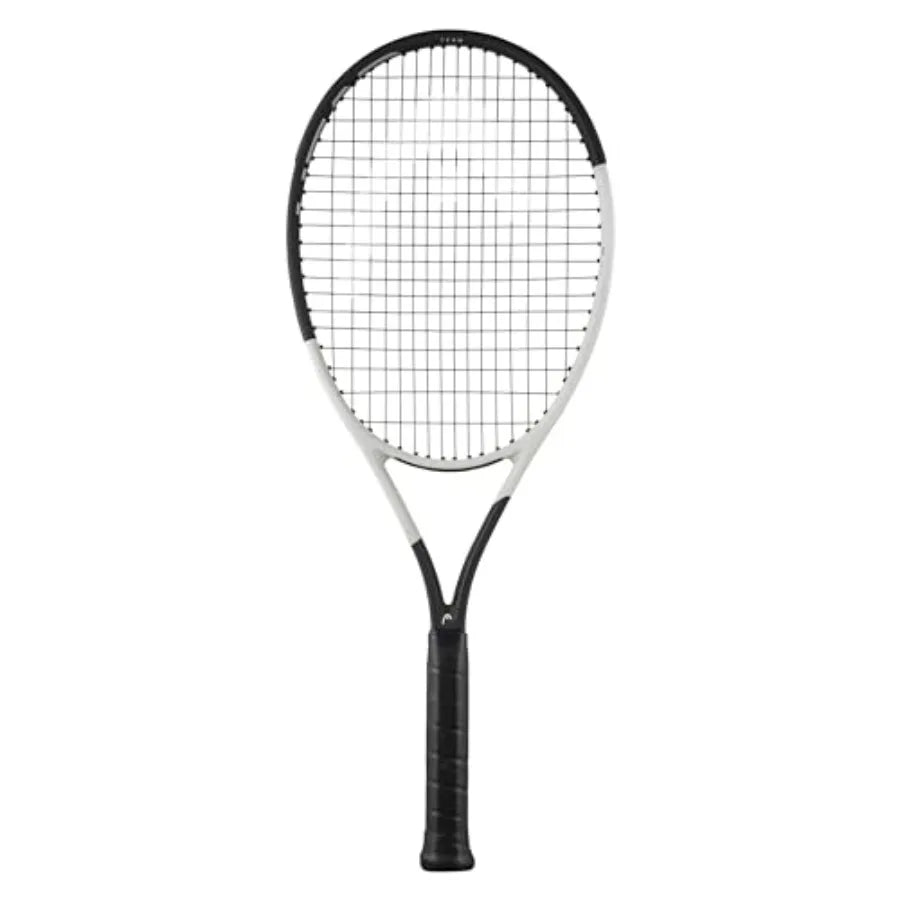 Auxetic 2.0 Speed Team Tennis Racquet for Competitive Play Graphite Frame Black and Red Color Advanced Impact Resistance and En