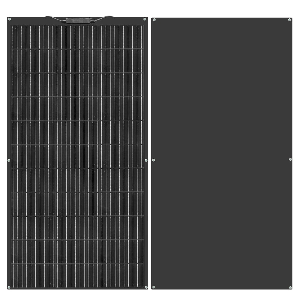 12V Flexible Solar Panel Kit 240W 360w 480W 600W 720W Charge Controller Cable for Battery RV Trailer Boat Cabin Caravan Truck