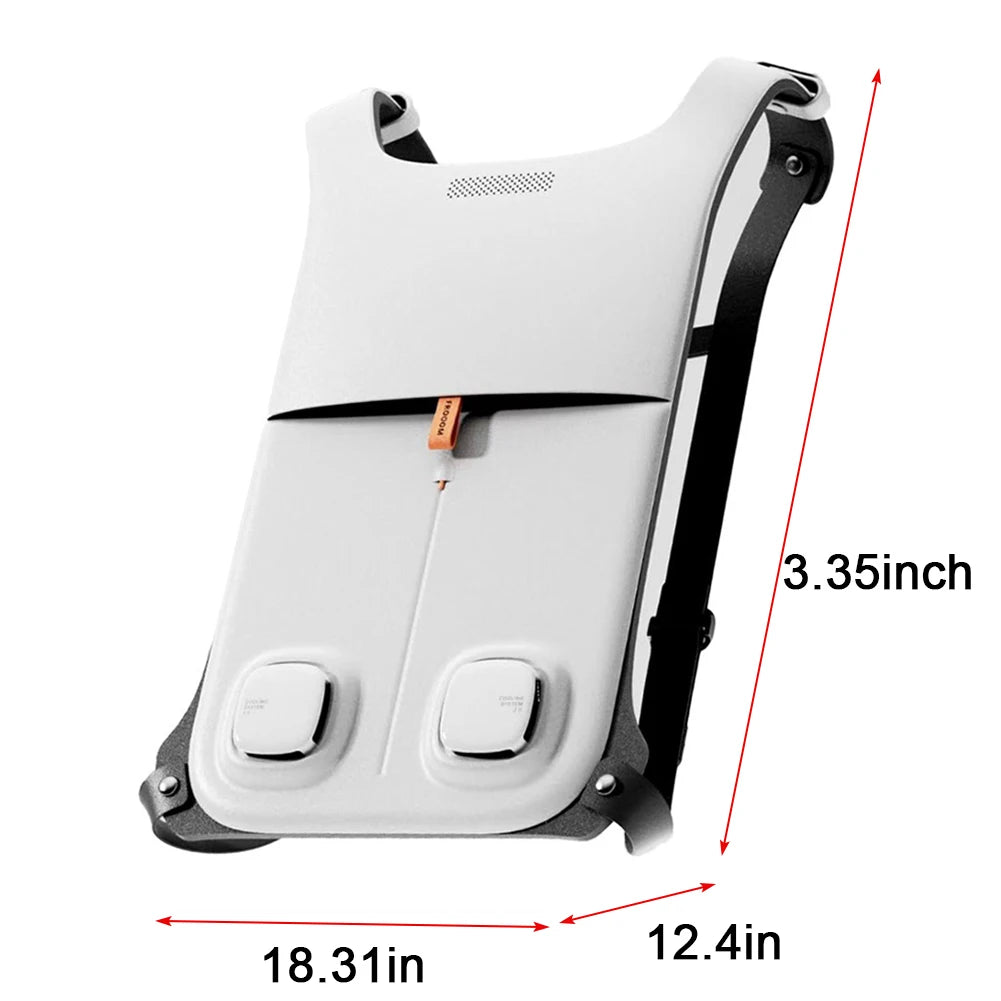 Semiconductor Cooling Back Pad Waterproof Air Conditioned Work Clothes Refrigeration Cooling Clothing Summer Cool Work Clothes