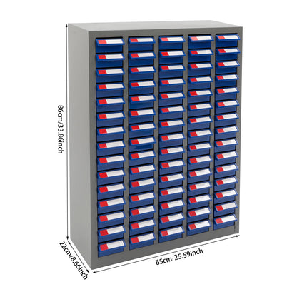 Parts Cabinet 75 Drawers Tool Cabinet Bolt and Nut Tool Storage Box for Garage Office Warehouse