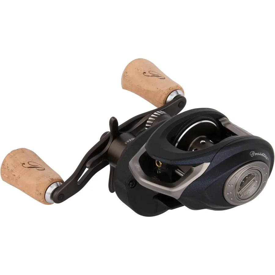 President XT Baitcast Low Profile Fishing Reel for Precision Casting in Heavy Duty Fishing Applications Compact Design with Hig