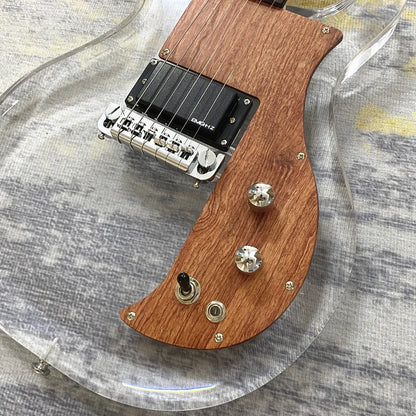 Vicers 6strings EMG electric guitar, maple neck, acrylic body, performance guitar suitable for beginners and professionals
