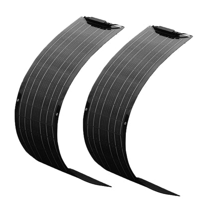 100W Flexible Solar Panel Monocrystalline Silicon 50W 100 Watt Solar Panels For Boat Car Motorhome Yacht 12v/24V Battery Charge