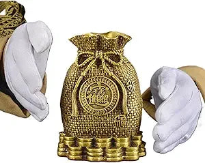 Copper Fortune Piggy Bank - A Practical Gift for Celebrations, Ideal for Storing Coins and Enhancing Home or Office Decor with W