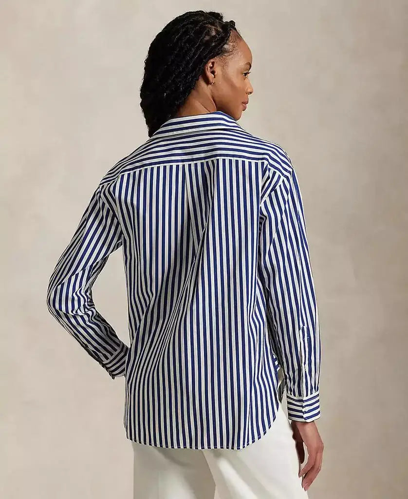 Polo Ralph Lauren | Women's Relaxed-Fit Striped Cotton Shirt