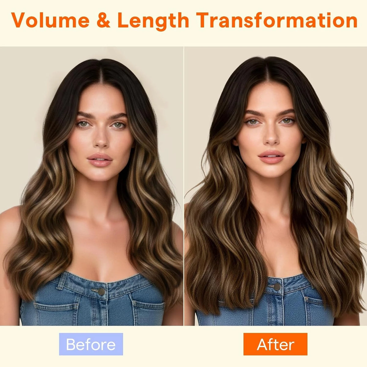 Full Shine Butterfly Weft Hair Extensions Remy Straight Hair Extensions 5 Pcs Double Sided Weft Hair Extensions Invisible Hole Weft Hair