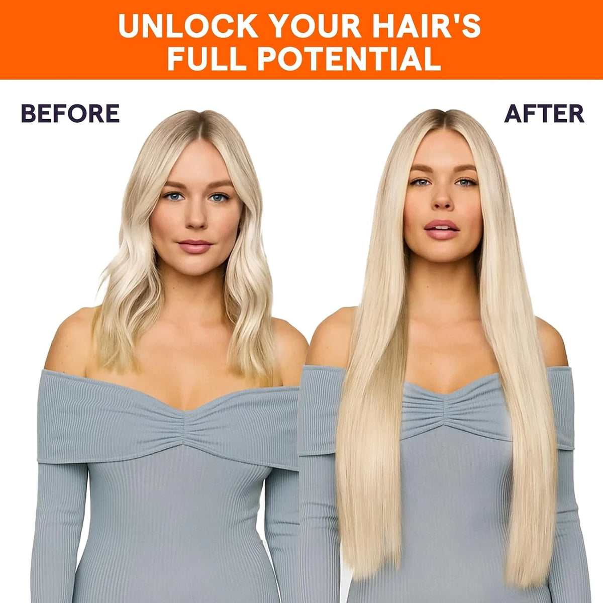 Full Shine Straight Human Hair Extensions Sew in Silky Skin Double Weft Hair Extensions For Salon