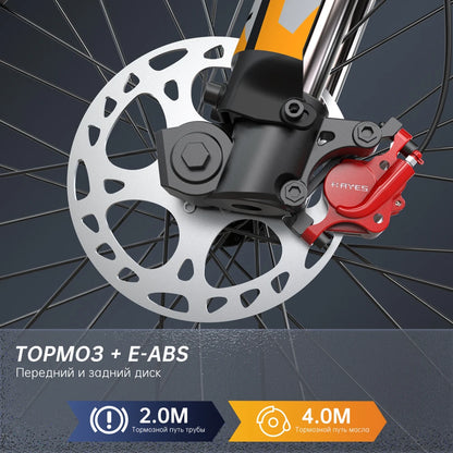 FVKING E6 Electric Bike Adults 3000W Peak Gear Hub Motors Electric Motorcycle 52V32AH Battery Speed 60Kmh Mountain E-bikes GT73