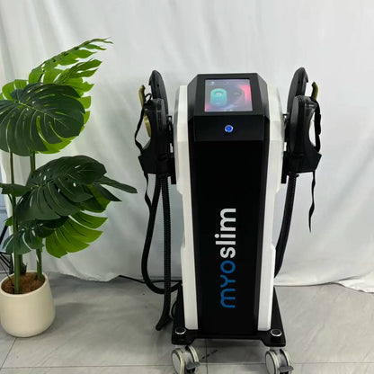 EMS MYOslim EMS Body Slimming Machine Body Scultping Shaping Muscle Machine Electromagnetic Weight Loss Beauty Salon