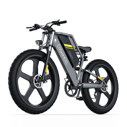Coswheel T26 adult E-bike 500W 48V20Ah battery commute Electric Bike,26-inch Fat Tire E-Mountain bike