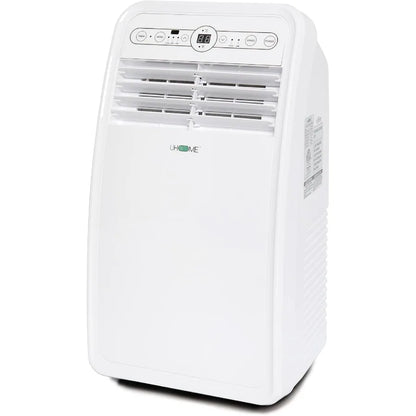 8000 BTU Portable Air Conditioner with Cooling Dehumidifier Fan Remote Control and Window Mount Kit Included for Home Office Be