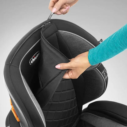 Zip Plus 2-in-1 Belt-Positioning Booster Car Seat, Backless and High Back Booster Seat, for Children Aged 4 Years and up and 40-