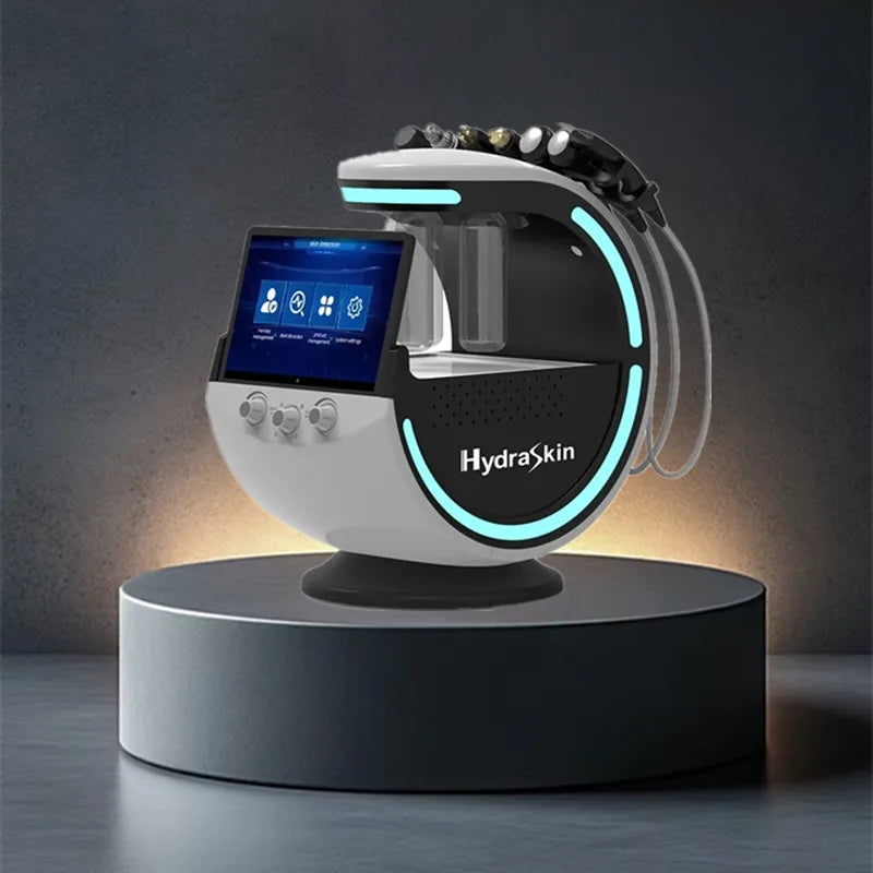 7 In 1 Hydra Dermabrasion H2O2 Machine cleaning facial skin machine professional Facial Care Anti Aging Skin Analysis Devices